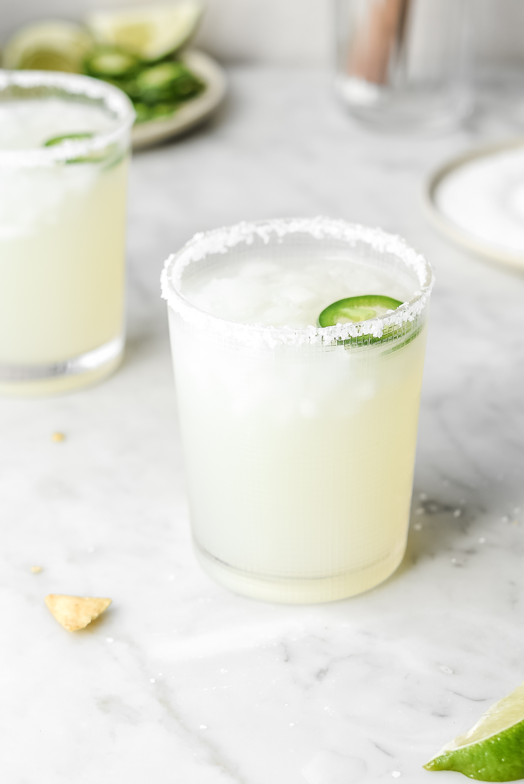 spicy cilantro jalapeño margarita | With Spice