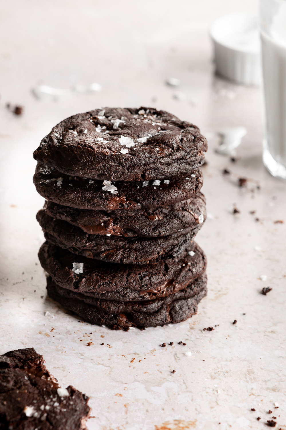 Salted Dark Chocolate Crisps: Make Ahead for Creative Cookie