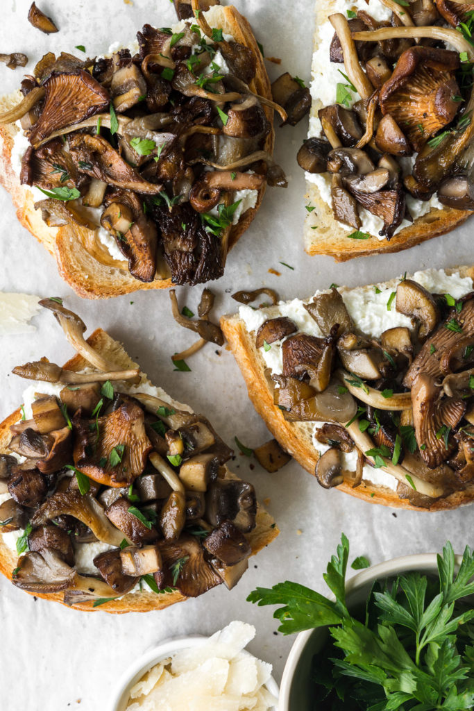 wild mushroom toast | With Spice