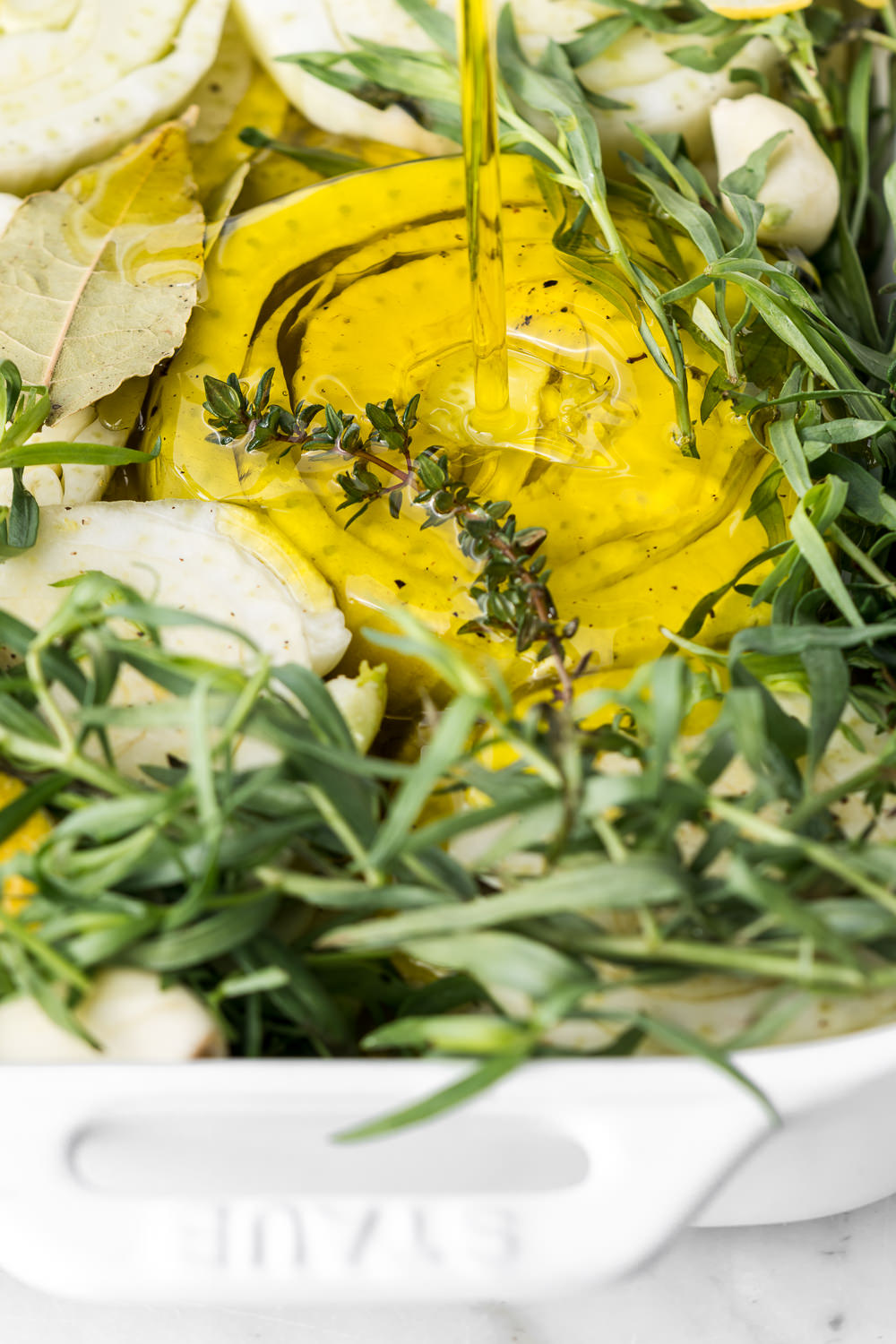 fennel confit with tarragon and lemon With Spice