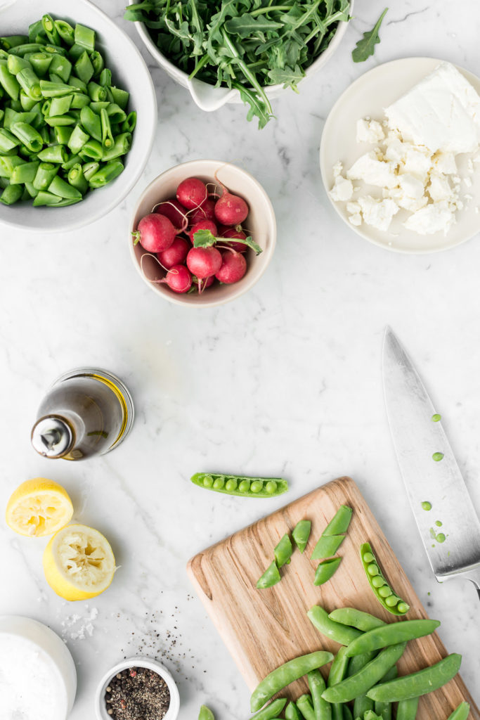 Sugar Snap Pea Salad - The Mindful Hapa
