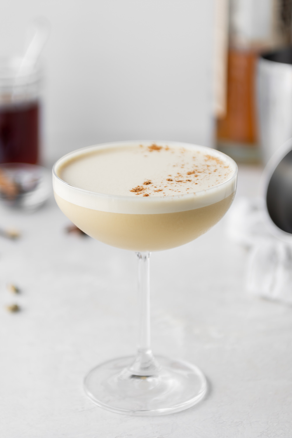 chai whiskey flip | With Spice