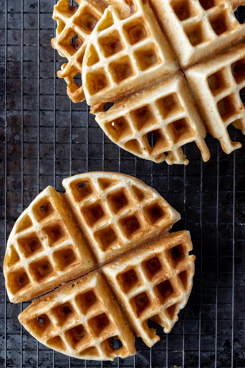 yeasted waffles with whipped maple mascarpone | With Spice