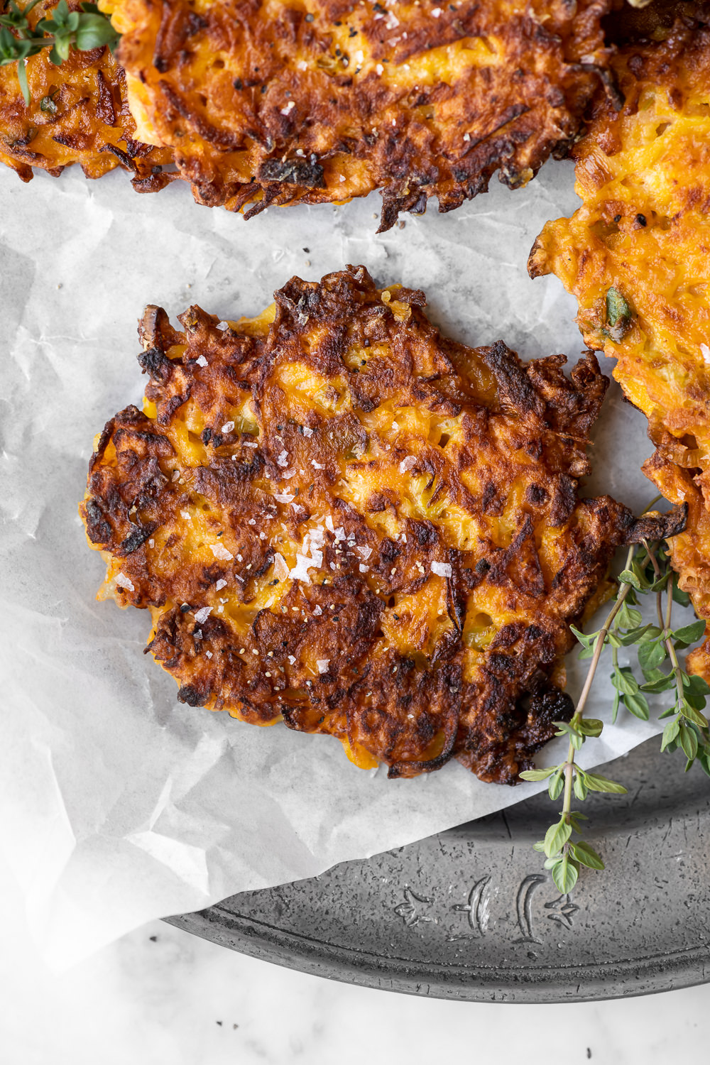 butternut squash fritters | With Spice