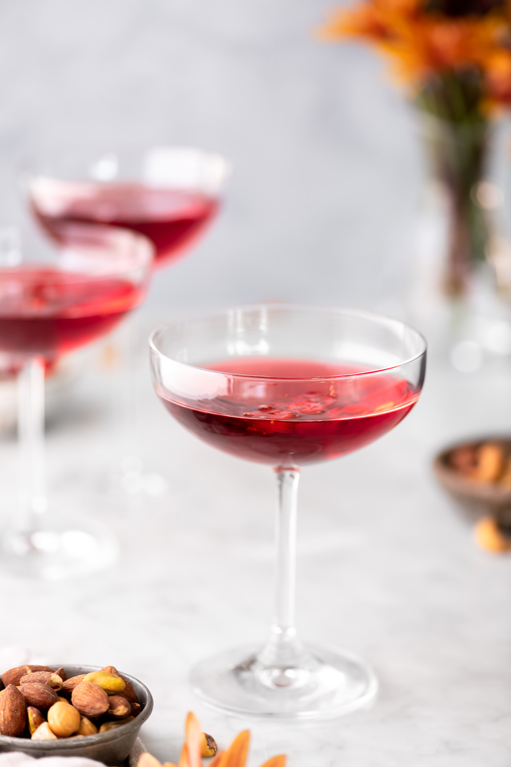 vodka cranberry martini (perfect holiday cocktail!) | With Spice