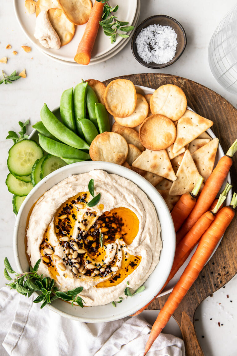 creamy white bean hummus | With Spice