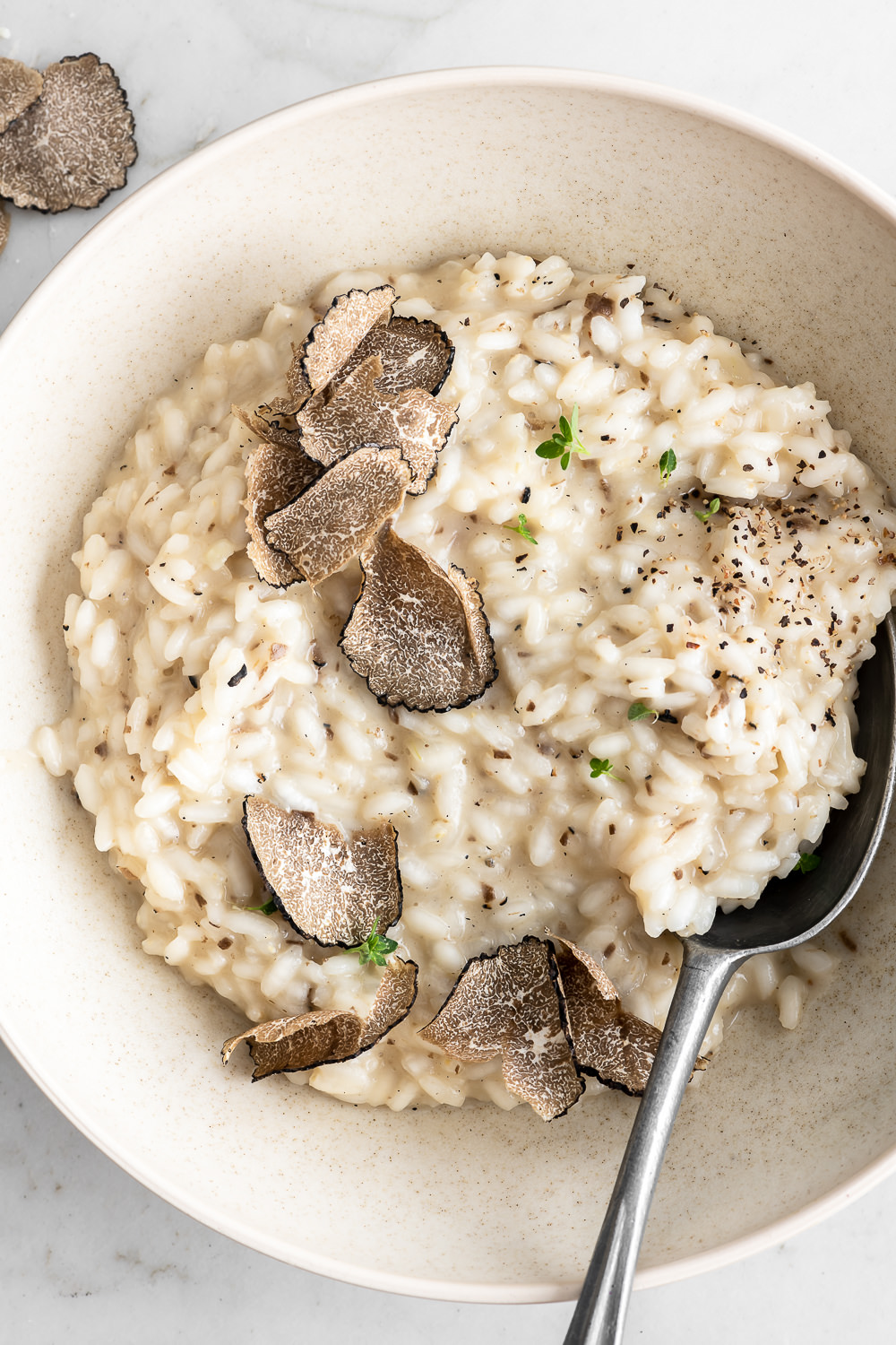 black truffle risotto | With Spice