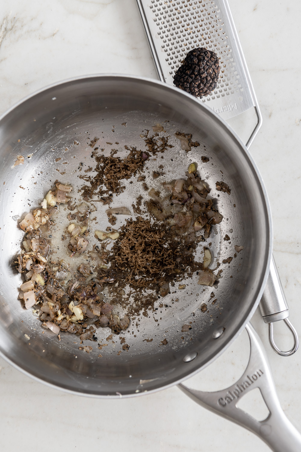 grated truffle