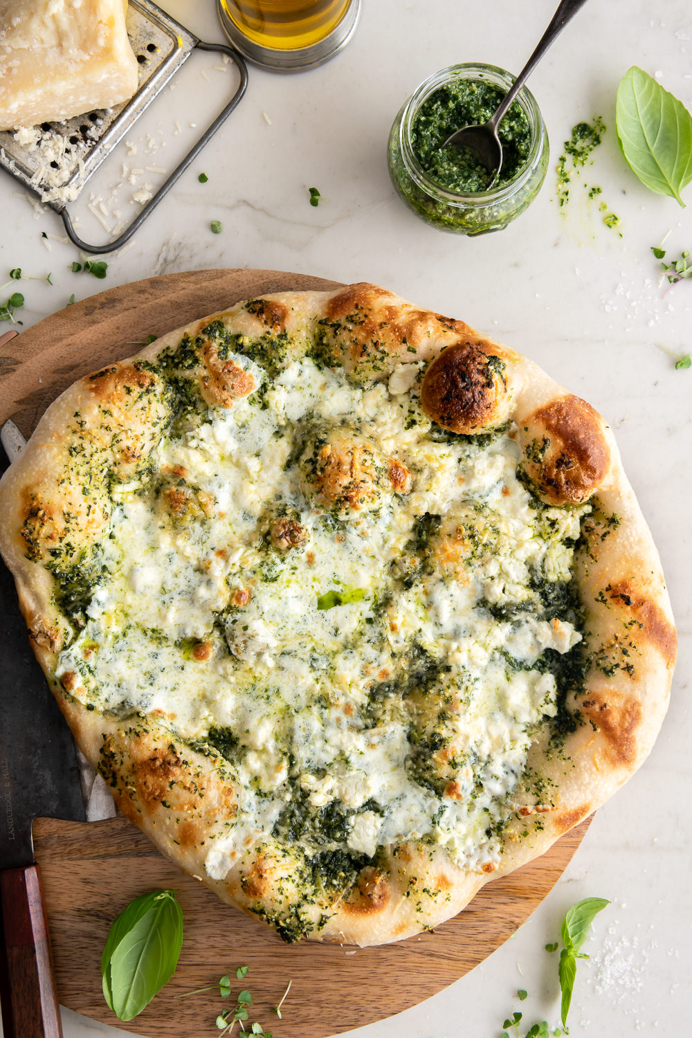 Pesto Pizza Recipe With Spice