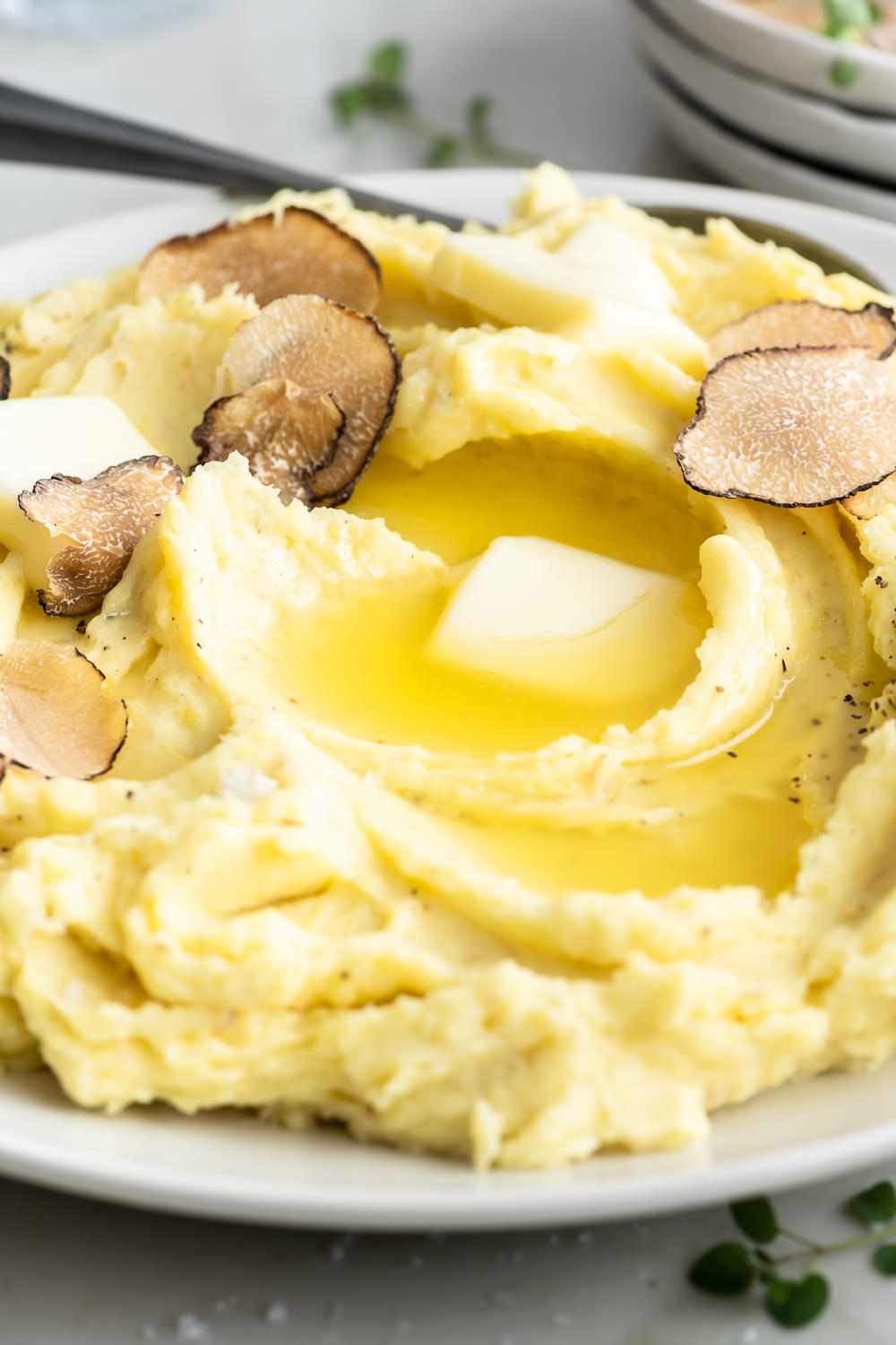 Truffle Mashed Potatoes (buttery And Creamy!) - With Spice