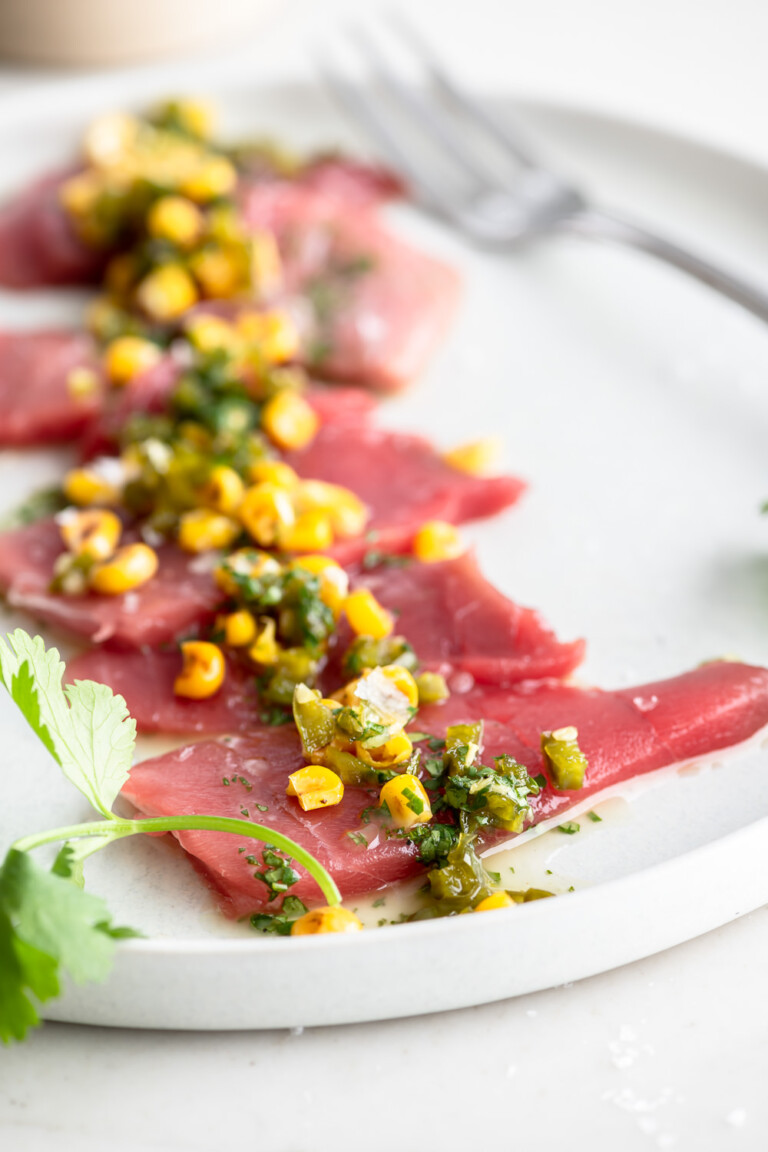 tuna crudo (sweet and spicy!) | With Spice