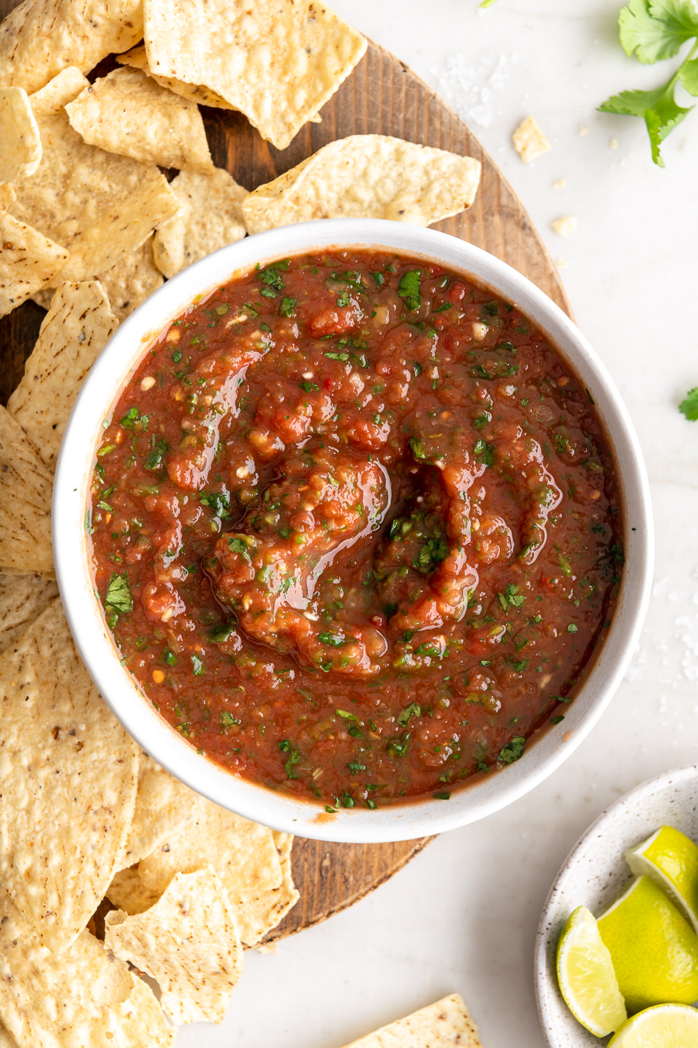 homemade restaurant-style salsa | With Spice