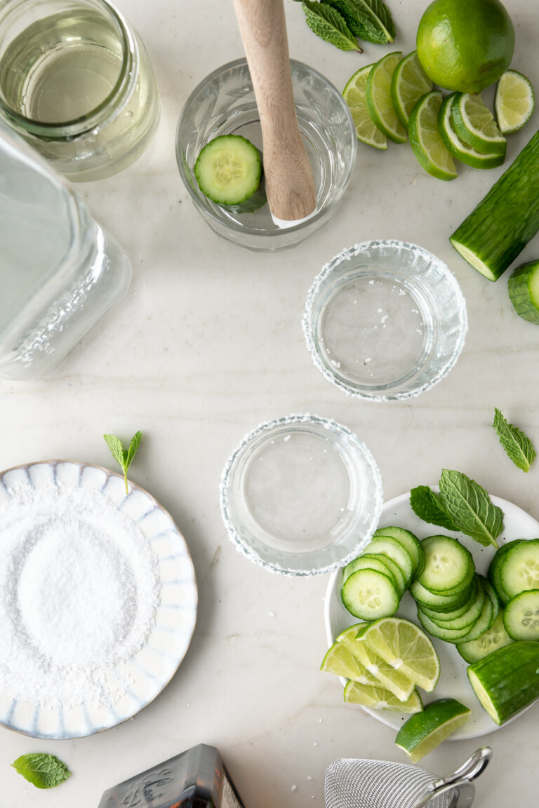 cucumber mint margarita | With Spice