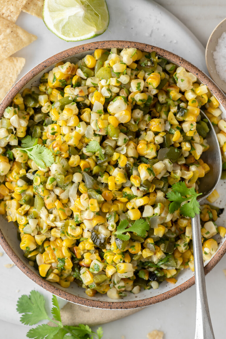 roasted chili corn salsa | With Spice