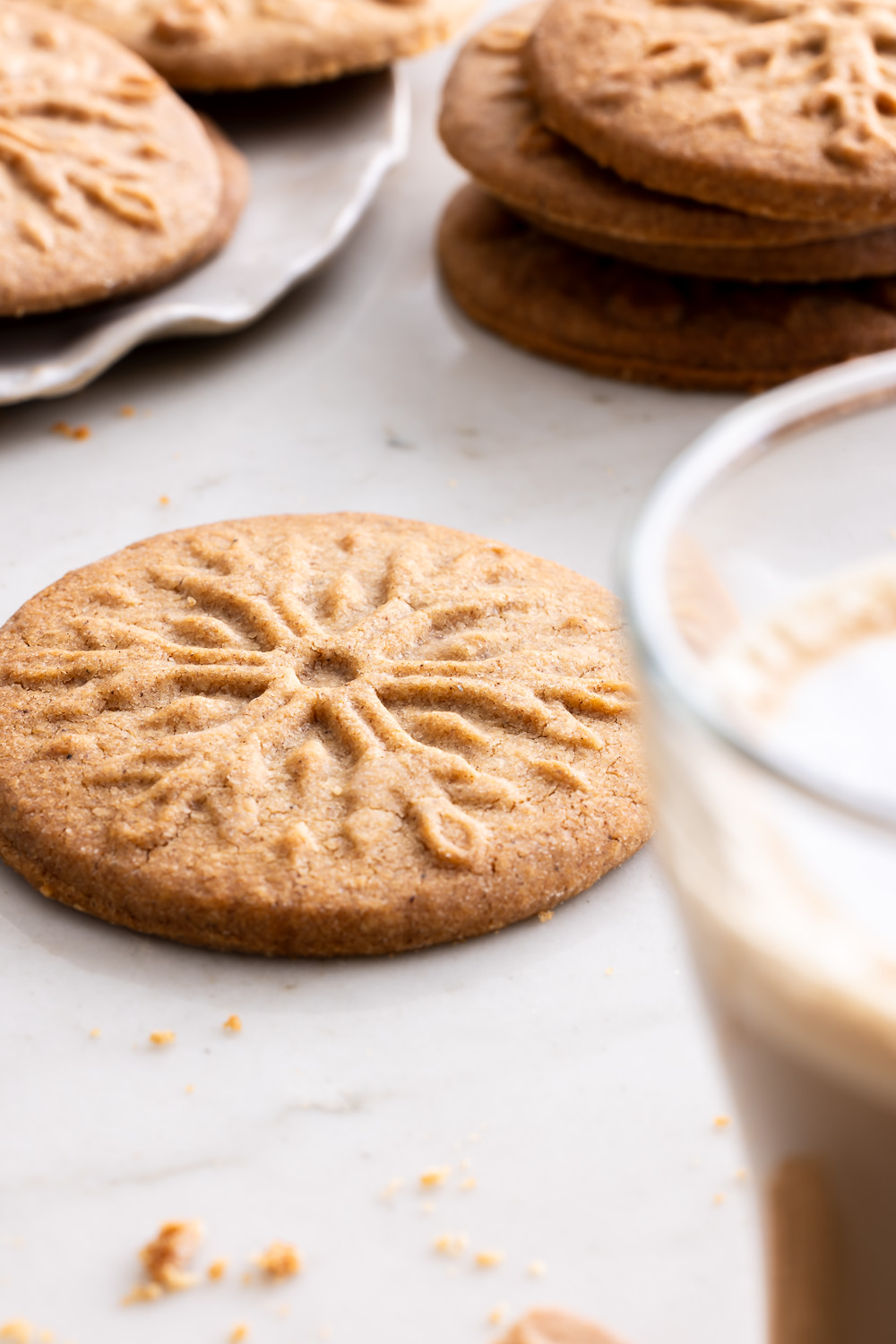 Almond Stamped Cookies - Nordic Ware