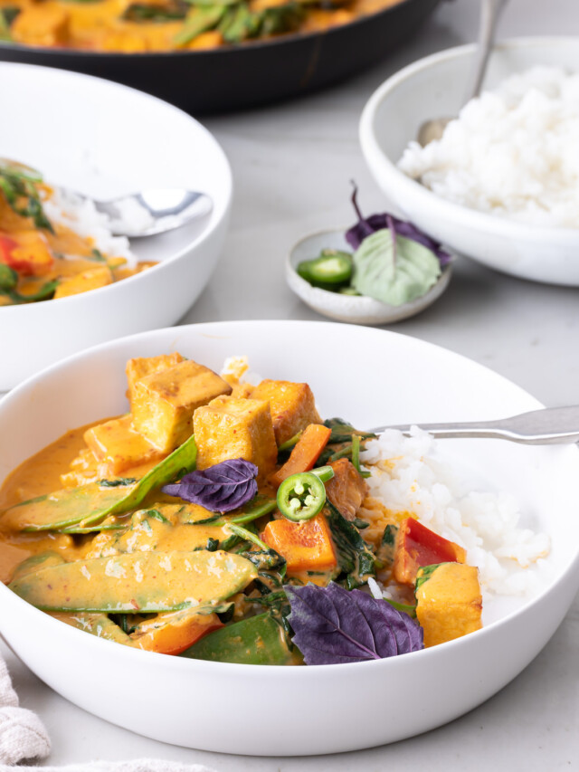 coconut curry tofu