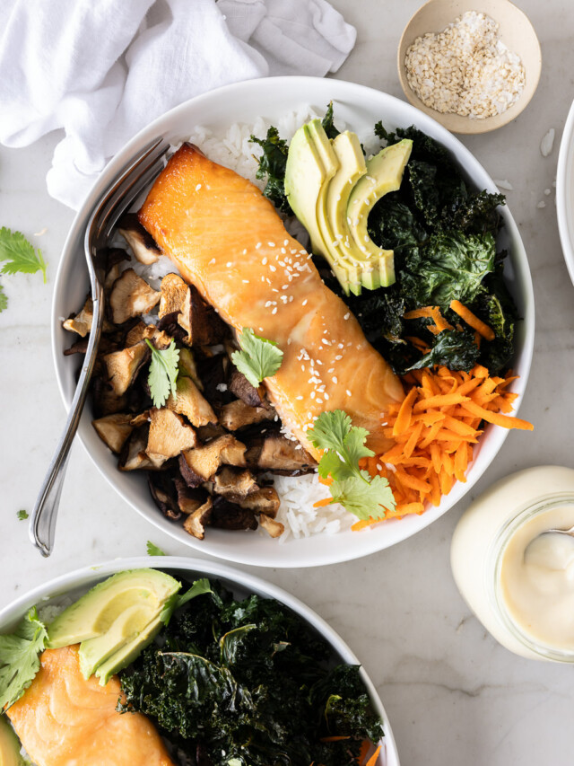 Miso Salmon Bowl