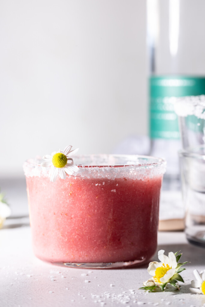 homemade strawberry margarita