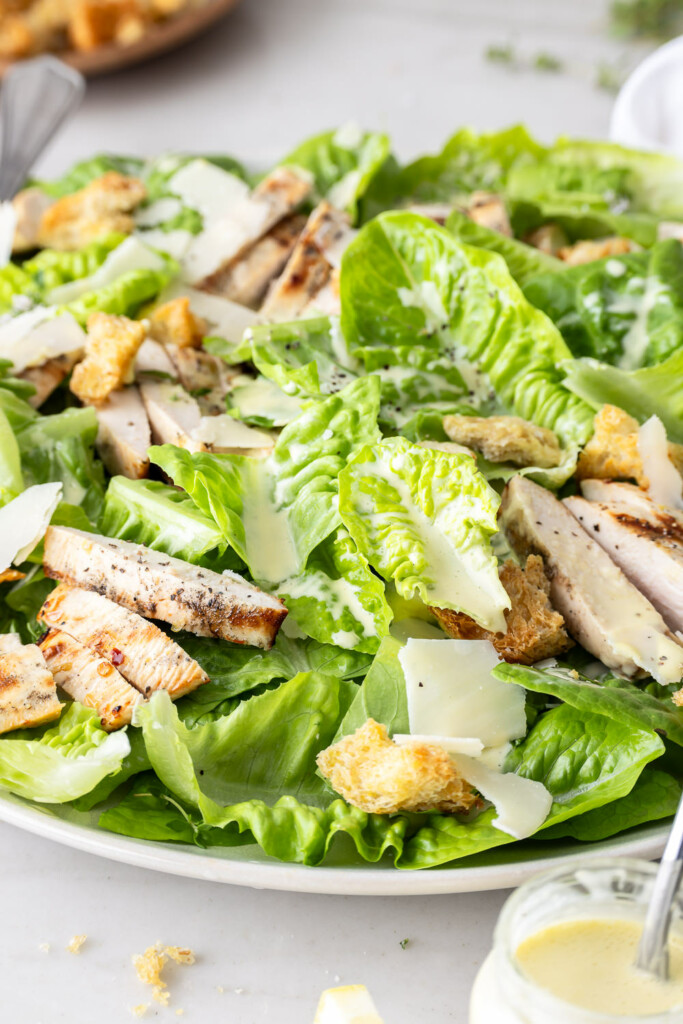 how to make grilled chicken caesar salad