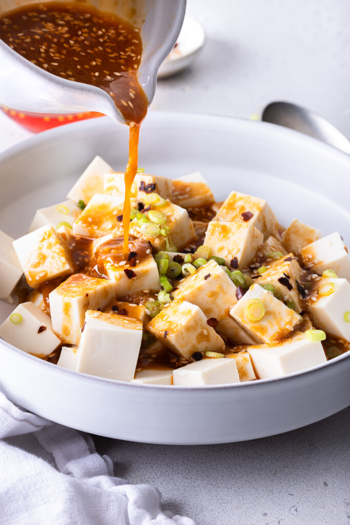 marinated silken tofu