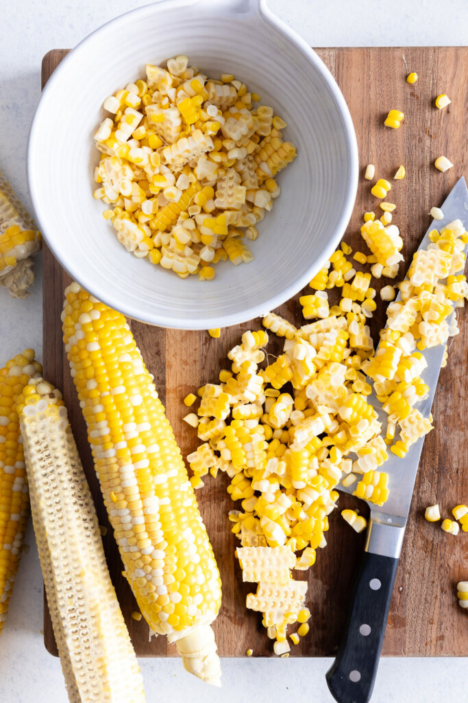 1_cook and cut the corn