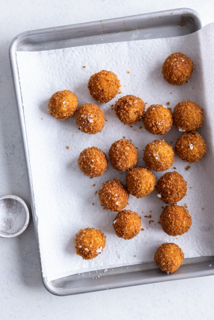 1_make fried goat cheese balls