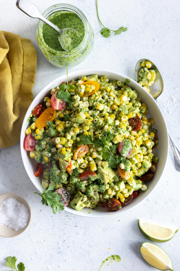 avocado corn salad