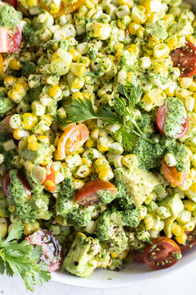 avocado corn tomato salad