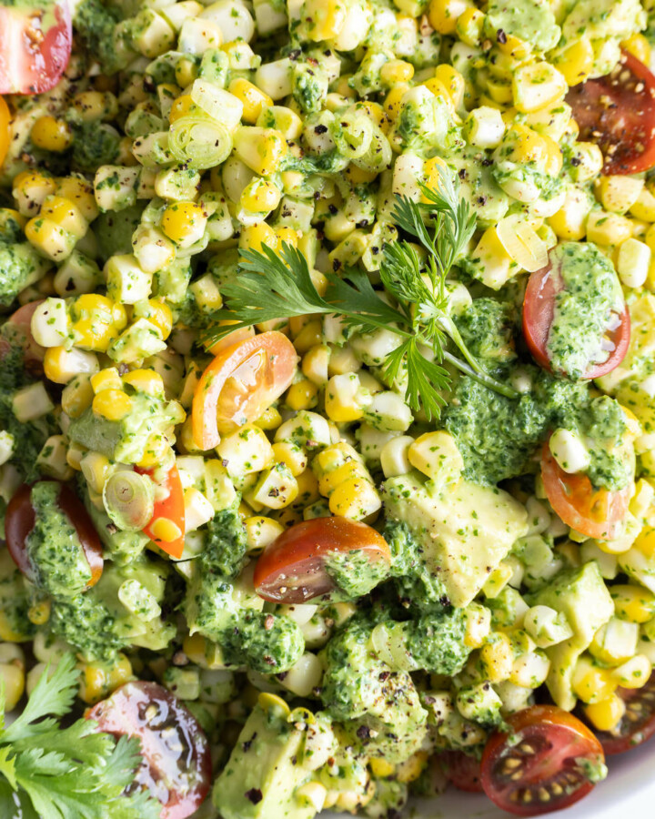 avocado corn tomato salad