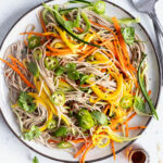 cold soba noodle salad