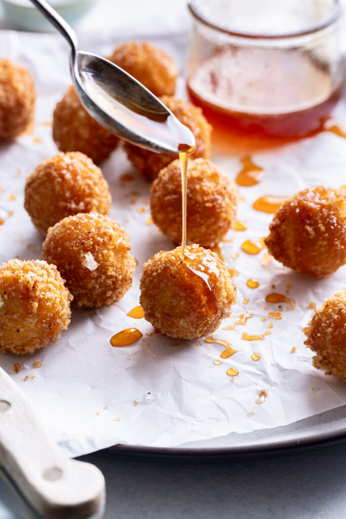 crispy goat cheese bites