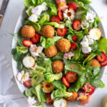 fried goat cheese salad