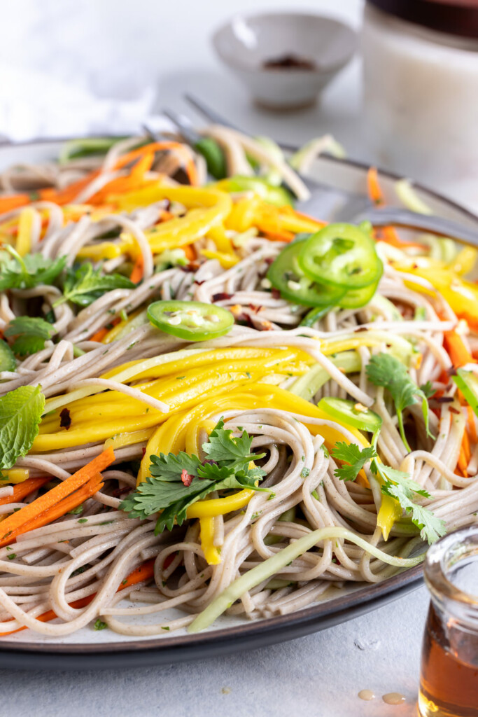 soba noodle salad