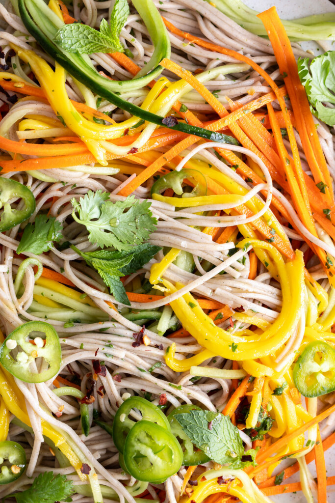 soba noodle salad recipe