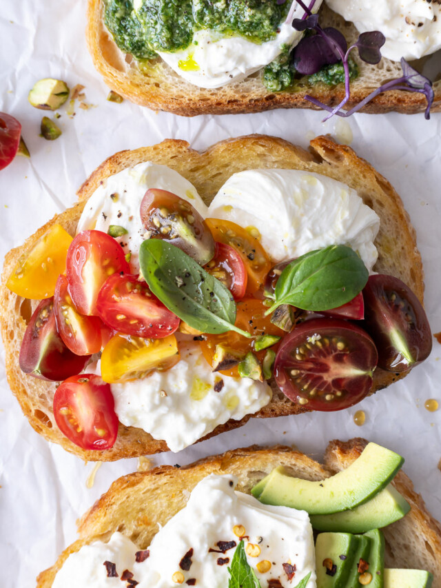 burrata toast