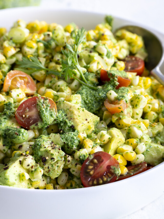 Corn Avocado Salad