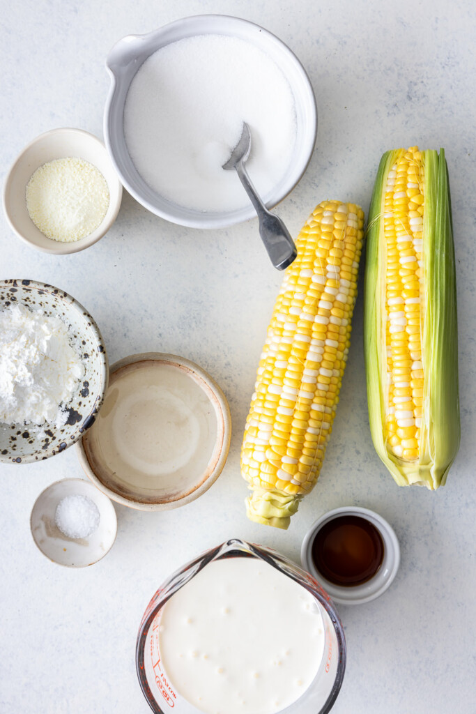 ingredients_fresh corn, cream, milk, sugar, vanilla