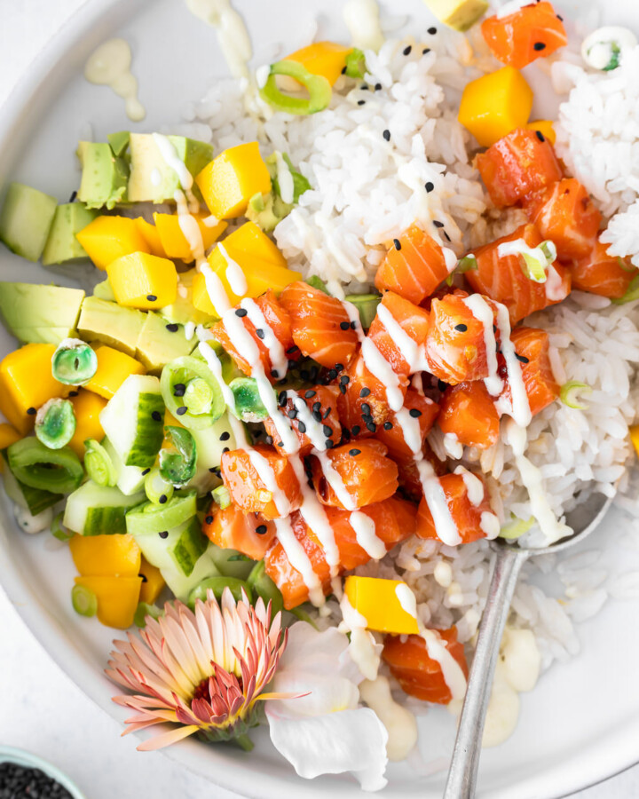 salmon poke bowl recipe