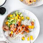 salmon poke bowls