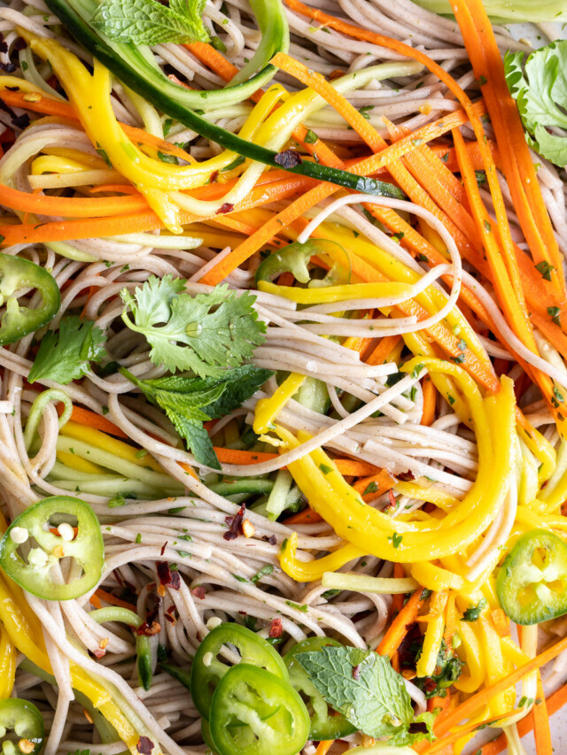 soba noodle salad recipe