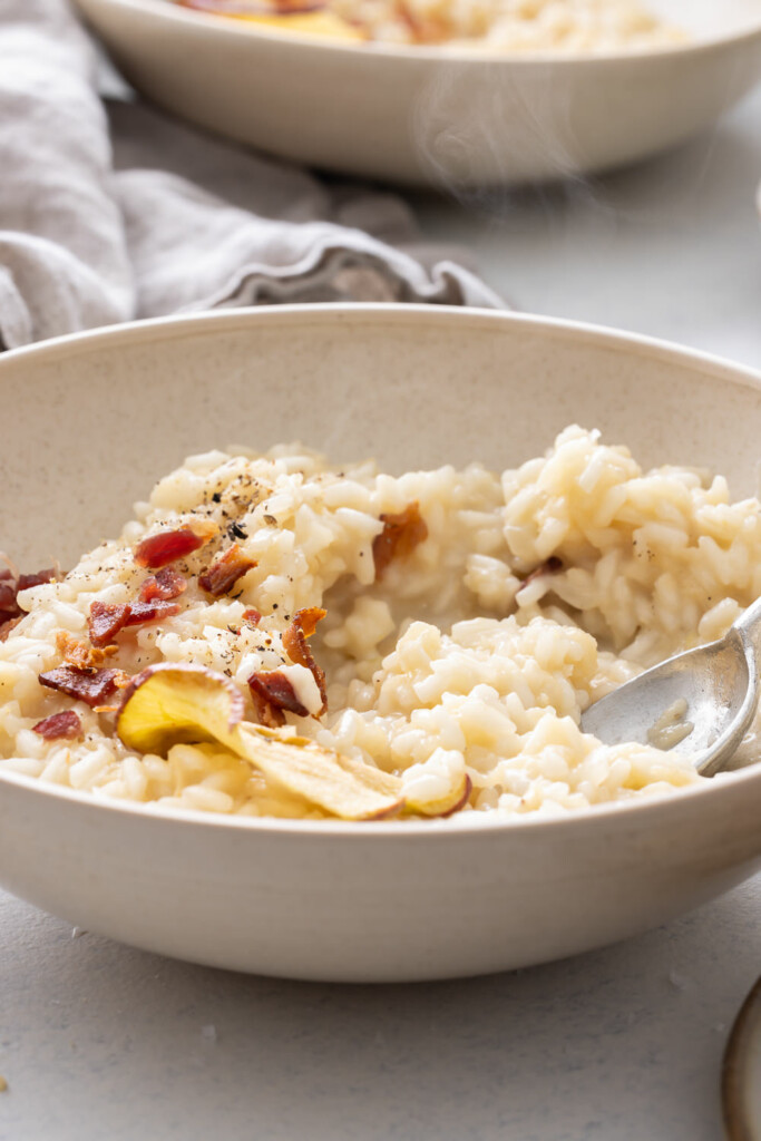 how to make apple risotto