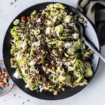 black lentil salad