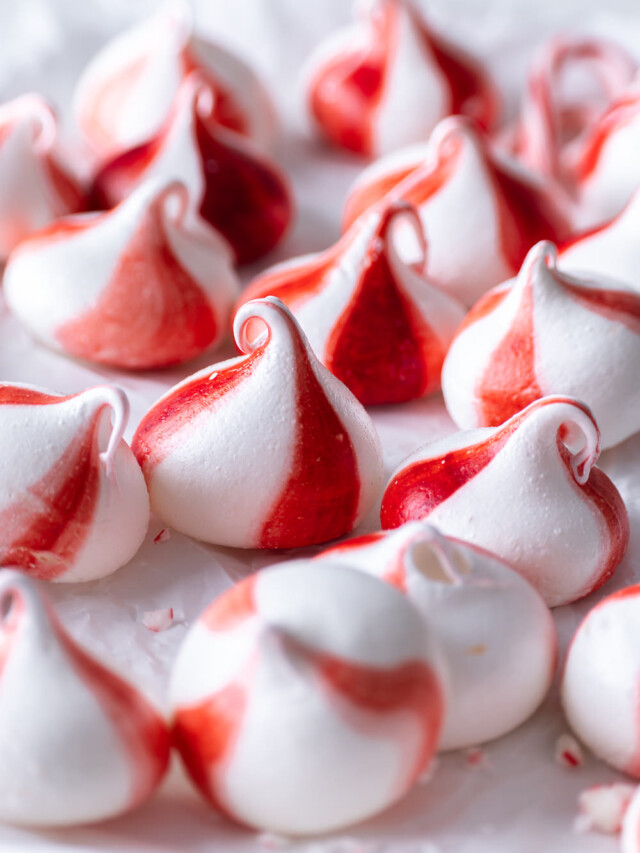 peppermint meringue cookie recipe