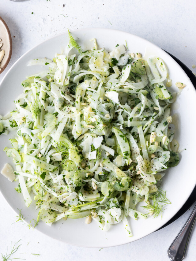 shaved fennel and apple salad recipe