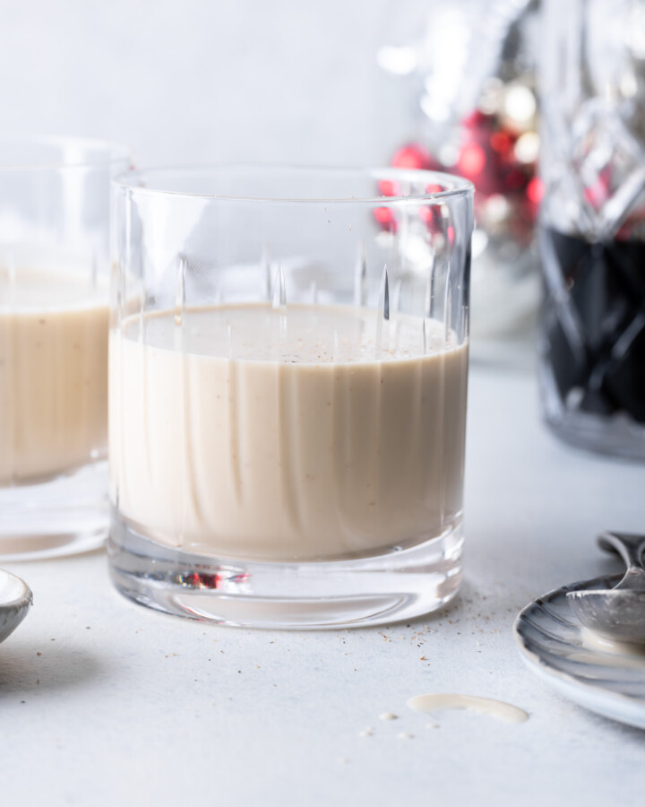 homemade eggnog