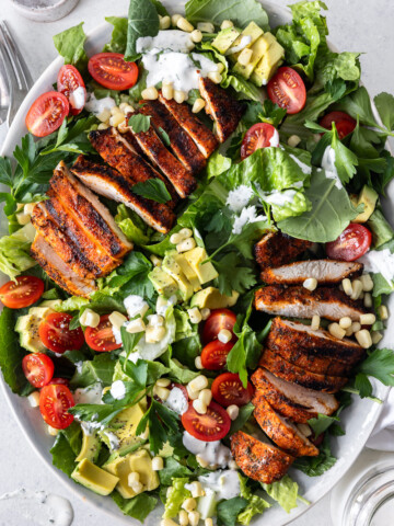 blackened chicken salad recipe