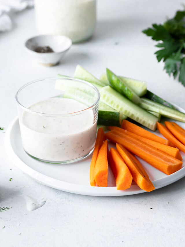 homemade buttermilk ranch dressing