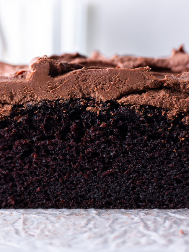 dark chocolate olive oil cake