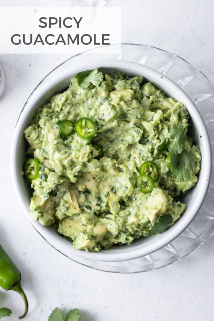 Spicy Guacamole Pinterest